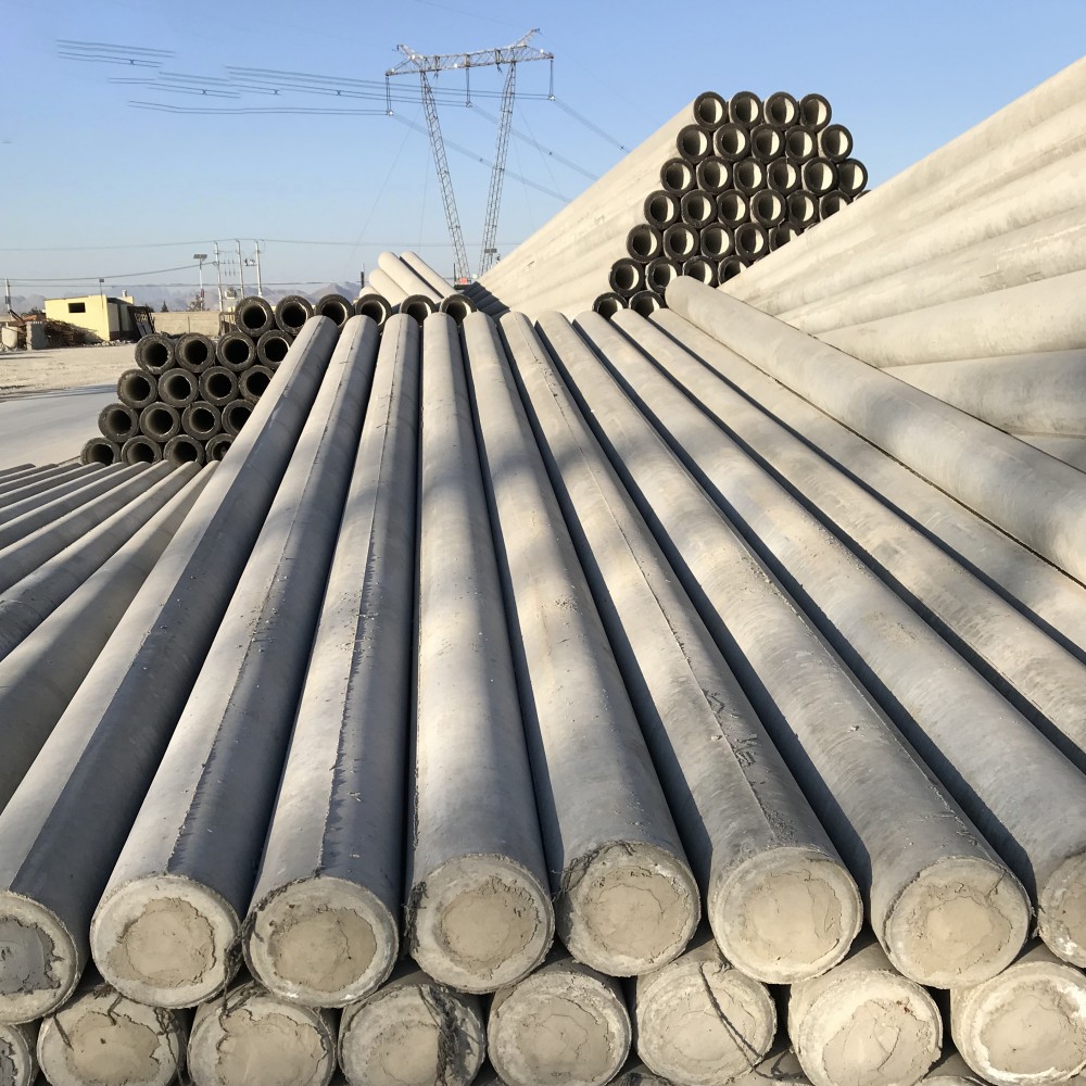 南朗镇190×18米非预应力水泥电线杆